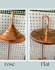 Unlacquered Solid Copper Shower, Copper Outdoor Shower - NORD BRASS