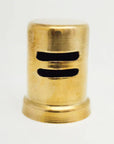 Unlacquered Brass Air Gap Cover, Solid Brass Dishwasher Air Gap Cover