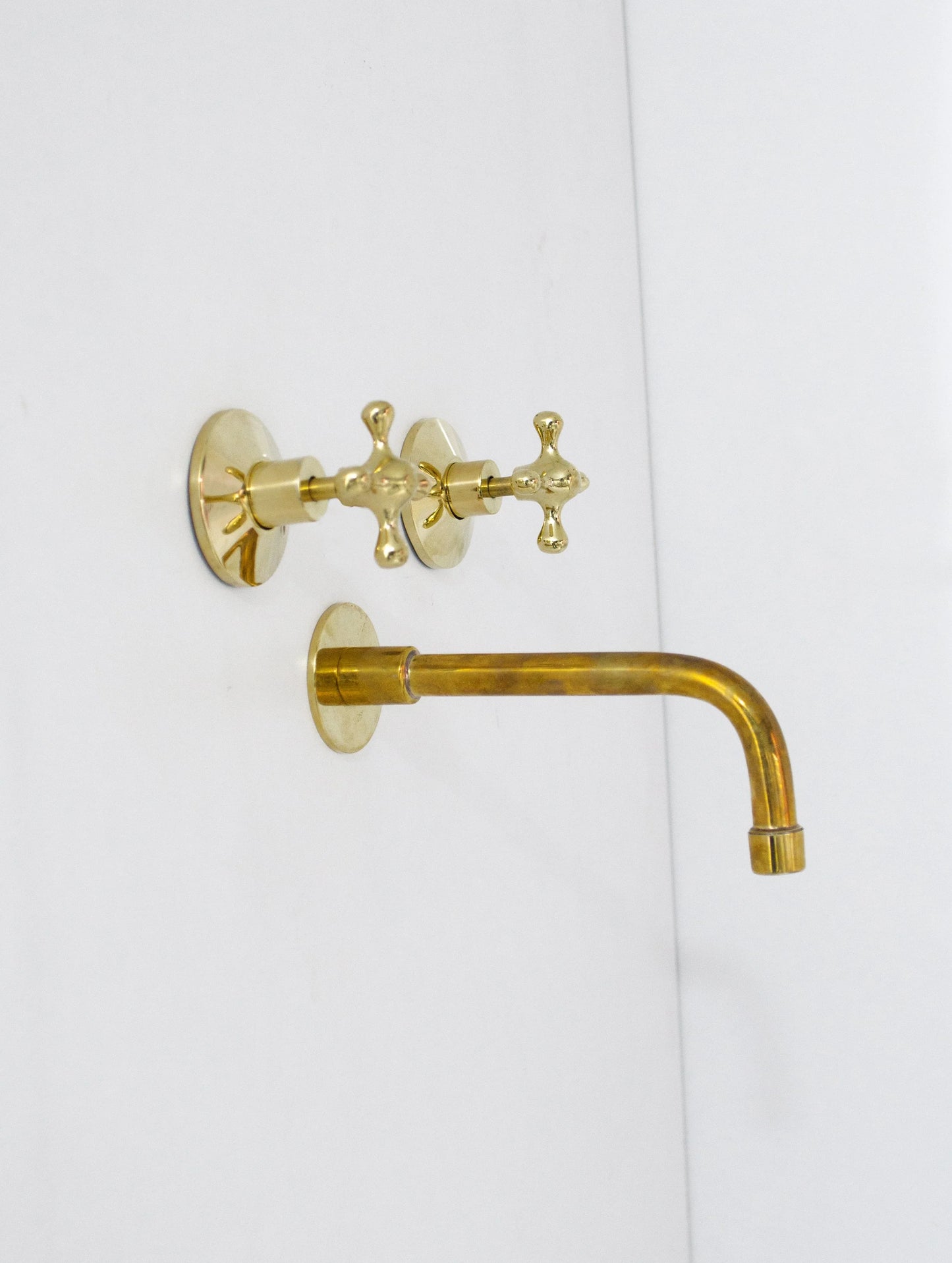 Wall Mounted Tub Filler - Bath Tub Filler ISH13 - NORD BRASS
