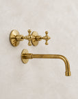 Wall Mounted Tub Filler - Bath Tub Filler - NORD BRASS