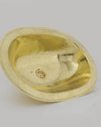 Hammered Oval Brass Sink, Drop-in Brass Bathroom Sink, Antique Brass Sink, Bathroom Brass sink