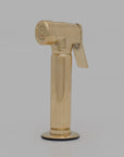 Solid Brass Kitchen Hand Sprayer. Unlacquered Brass Kitchen Sink Side Sprayer - NORD BRASS