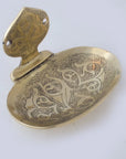 Solid Brass Soap Holder, Handcrafted Wall Soap Dish - NORD BRASS