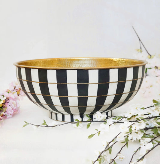 Bathroom Sink, Black Resin And Bone Conception,Vessel Sink