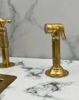 Solid Brass Kitchen Hand Sprayer, Side Sprayer
