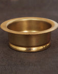 Garbage Disposal, Unlacquered Brass, Flange Kitchen Sink flange kit 3 1/2 standard sink Drain Hole