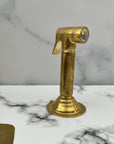 Solid Brass Kitchen Hand Sprayer, Side Sprayer