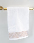 Unlacquered Brass Towel Rail - Bathroom Towel Holder - NORD BRASS
