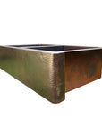 Copper Double Bowl Farmhouse Sink,Apron Front Kitchen Sink 14 gauge
