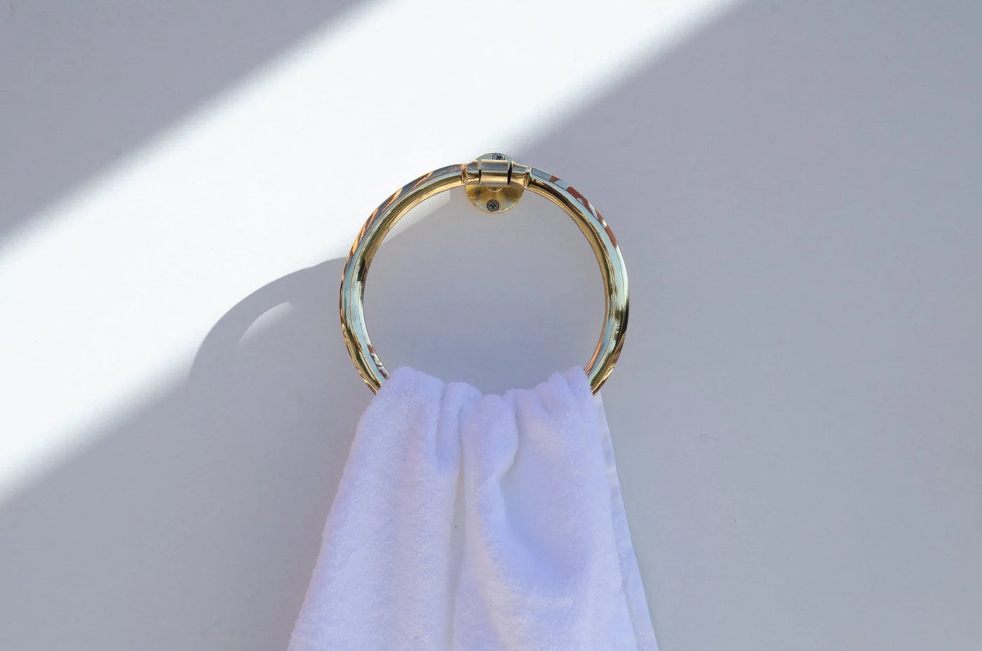 Brass Towel Holder For Bathroom - NORD BRASS