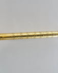 Unlacquered Brass Towel Rail - Bathroom Towel Holder - NORD BRASS