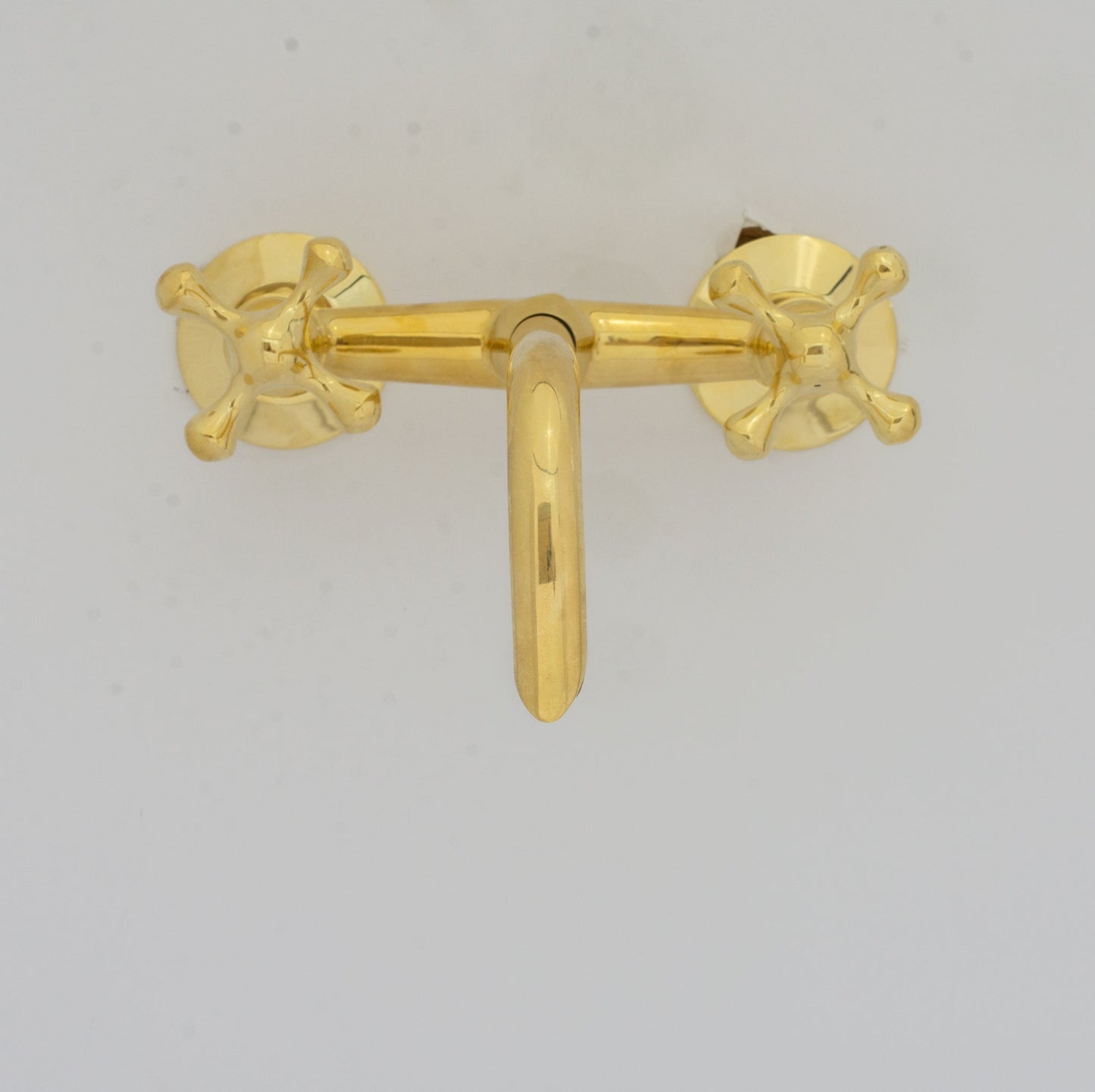 Brass Wall Mount Faucet - Antique Brass Bathroom Faucet