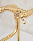 Elephant Trunk Spout Brass Kitchen Faucet