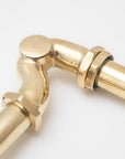 Solid Unlacquered Brass S-trap , Brass Water Trap with Pop-up Drain