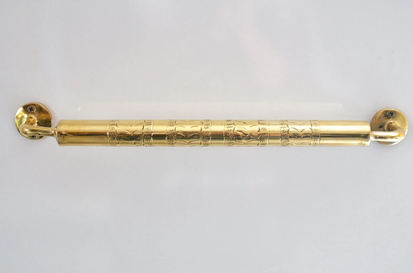 Unlacquered Brass Towel Rail - Bathroom Towel Holder - NORD BRASS