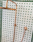 Unlacquered Solid Copper Shower, Copper Outdoor Shower - NORD BRASS