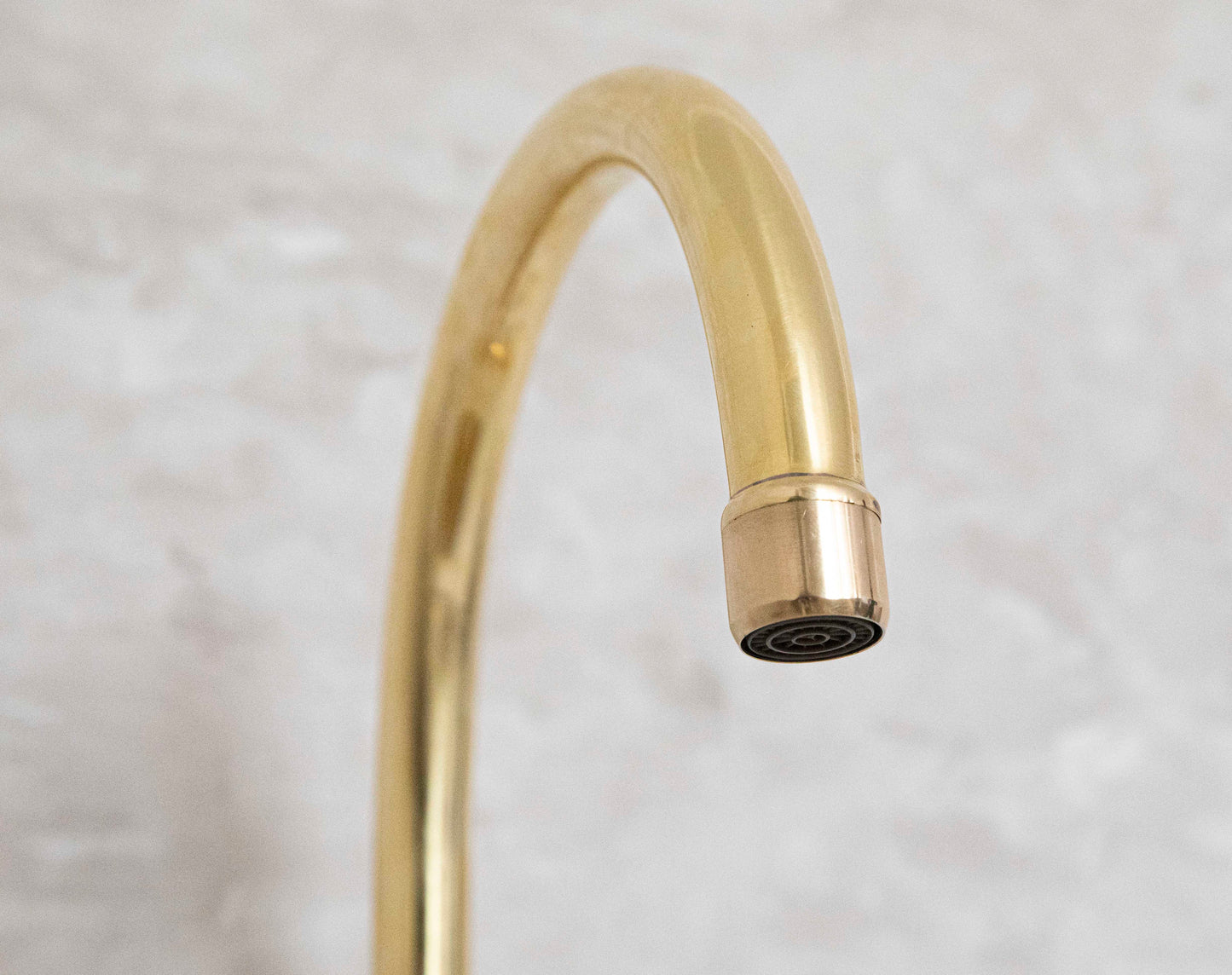 Unlacquered Brass 3 Holes Bridge Faucet, Antique Kitchen bridge Faucet