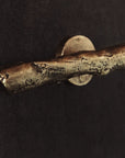 Vintage Brass Door Handle, Tree Branch Design