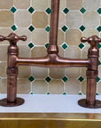 Copper Kitchen Bridge Faucet,Copper Tap - NORD BRASS