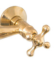 Wall Mounted Brass Antique Faucet for Bathroom and Kitchen