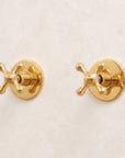 Solid Unalcquered Brass Concealed Shower – Rainfall Curved Head Shower