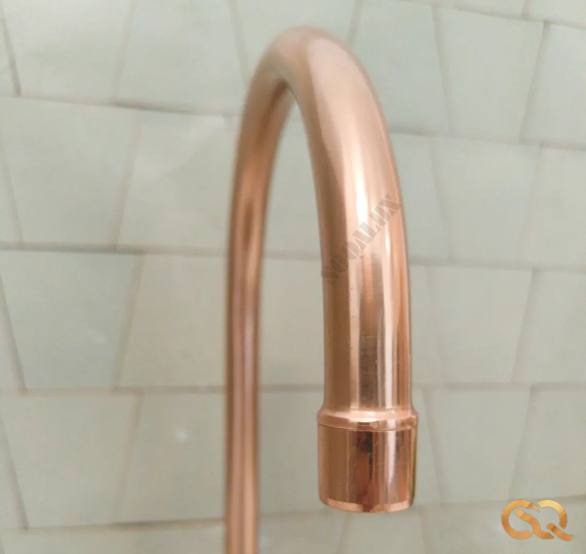 Copper Bridge Faucet, Vintage Kitchen Sink Faucet, Copper Tap
