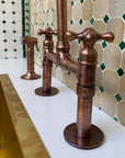 Copper Kitchen Bridge Faucet,Copper Tap - NORD BRASS