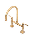Brass Kitchen Faucet