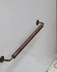 Solid Copper Bathroom Towel Bar - NORD BRASS