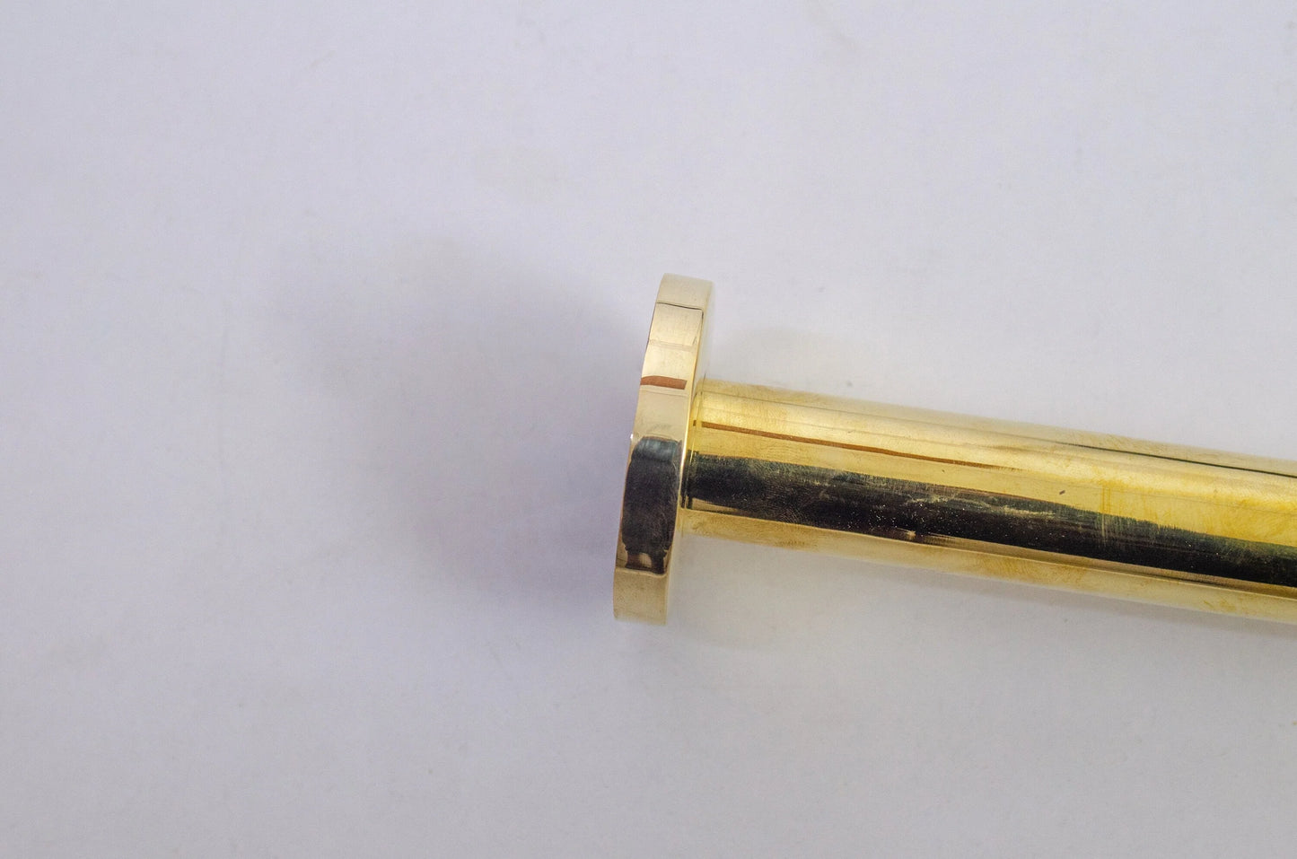 Solid Unlacquered Brass P-trap and Sink Stopper, Push Up Button, Pop Up Drain, Brass Water Trap - NORD BRASS