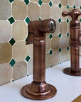 Copper Kitchen Bridge Faucet,Copper Tap - NORD BRASS
