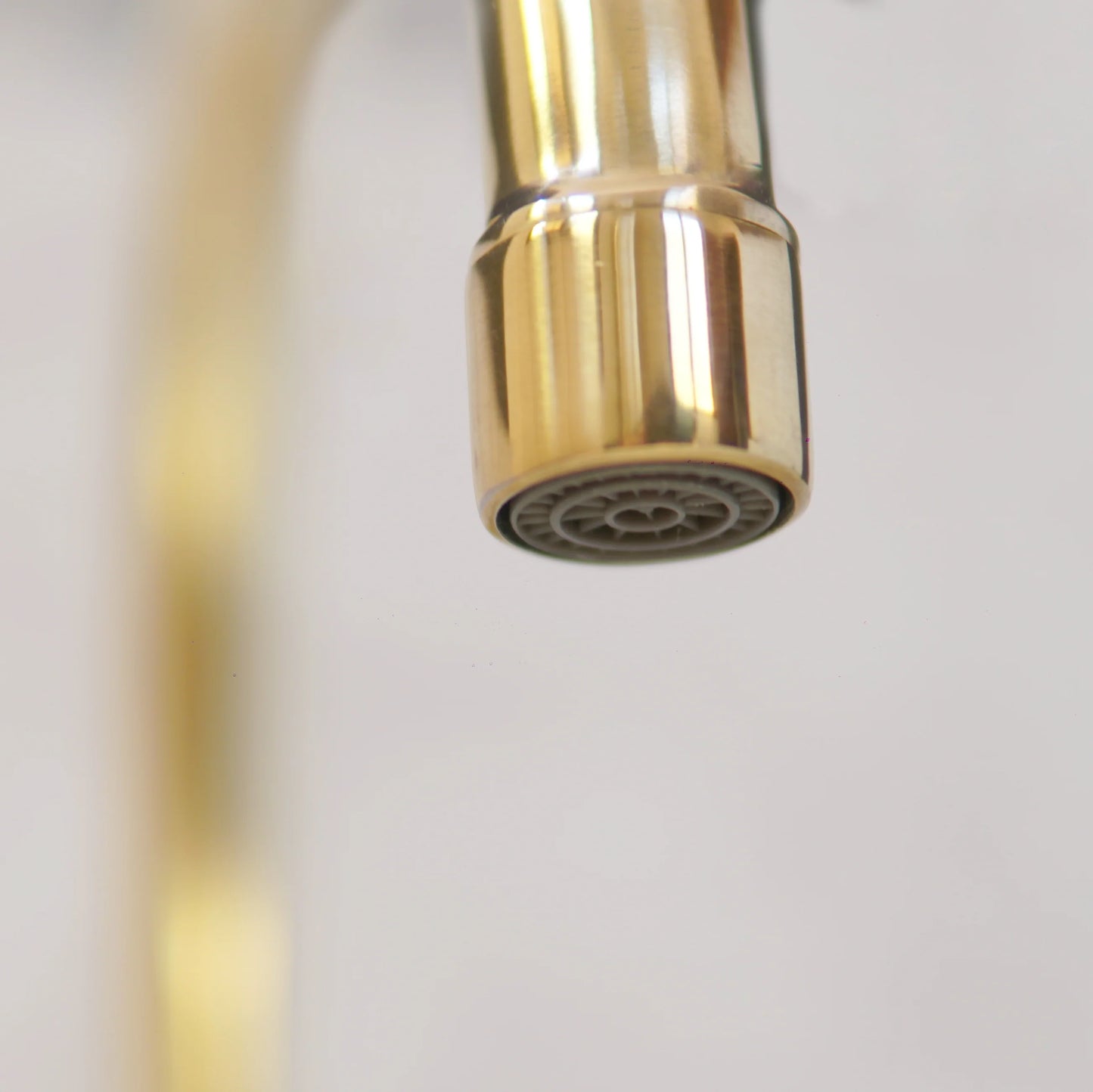 Antique Brass Kitchen Faucet,Brass Kitchen Faucet with Curved legs