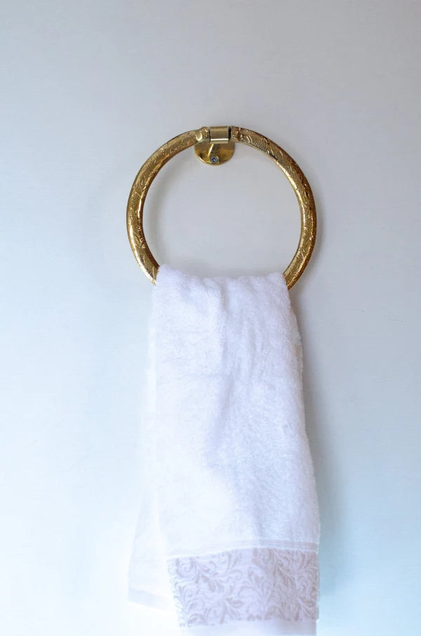 Brass Towel Holder For Bathroom - NORD BRASS