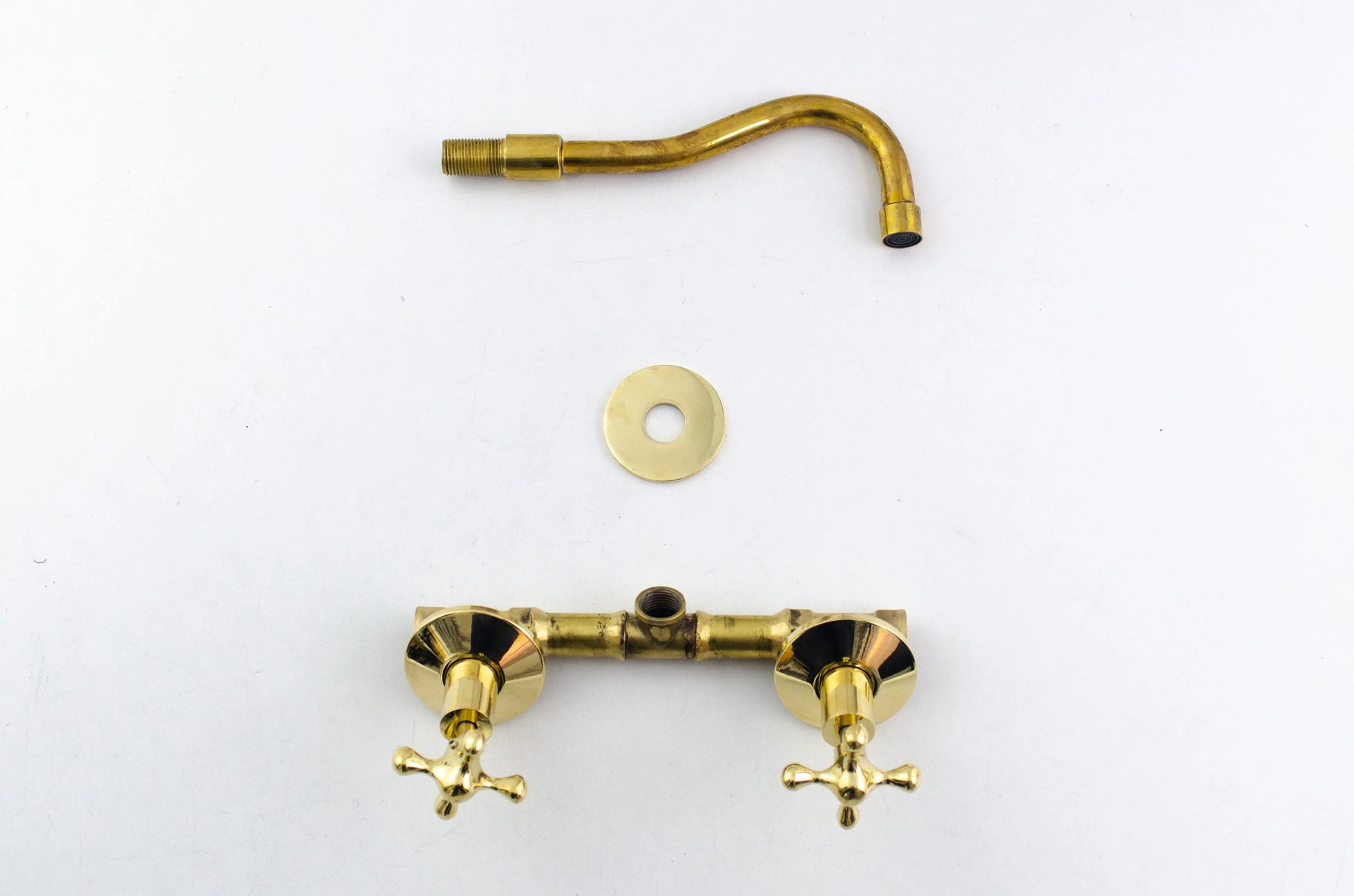 Tub Filler Faucet - Wall Mount Tub Filler - NORD BRASS