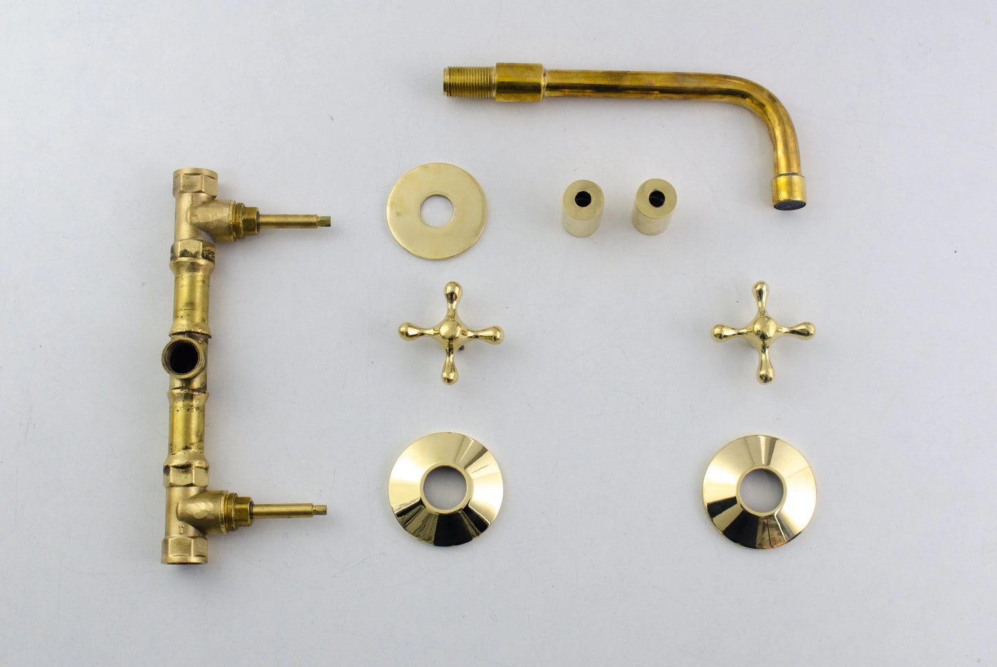 Wall Mounted Tub Filler - Bath Tub Filler ISH13 - NORD BRASS