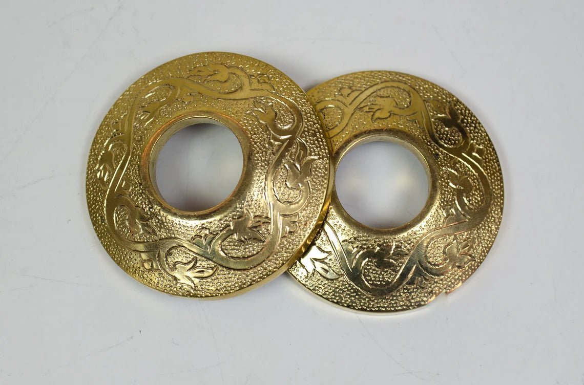 Brass Bathroom Faucet, Antique Brass Wall Mount Faucet