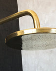 Unlacquered Solid Brass Shower, Shower System With Tub Filler