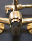 Unlacquered Solid Brass Shower, Shower System With Tub Filler