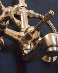 Unlacquered Solid Brass Shower, Shower System With Tub Filler
