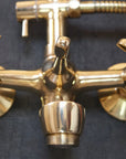 Unlacquered Solid Brass Shower, Shower System With Tub Filler
