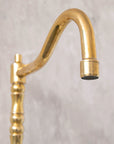 Wall Mounted Brass Antique Faucet for Bathroom and Kitchen