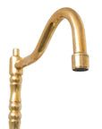 Wall Mounted Brass Antique Faucet for Bathroom and Kitchen