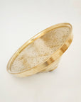 Unlacquered Solid Brass Rain Shower Head, Rose Shower Head
