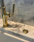 Unlacquered Brass Air Switch Kit for Garbage Disposal