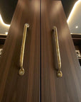 Solid Unlacquered Brass Cabinet Pulls