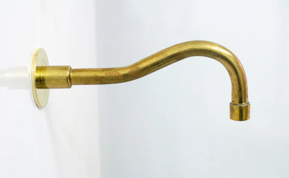 Unlacquered Brass Shower – Rain Shower Set