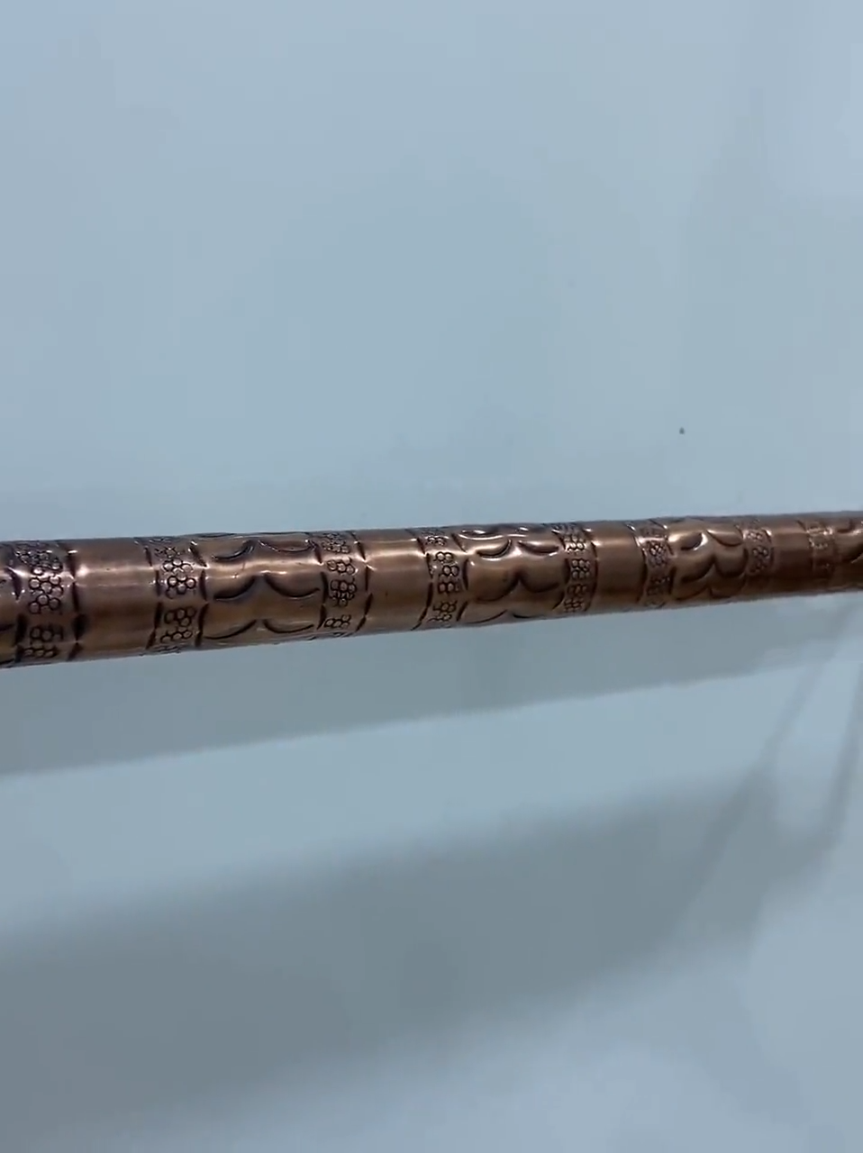 Solid Copper Bathroom Towel Bar - NORD BRASS