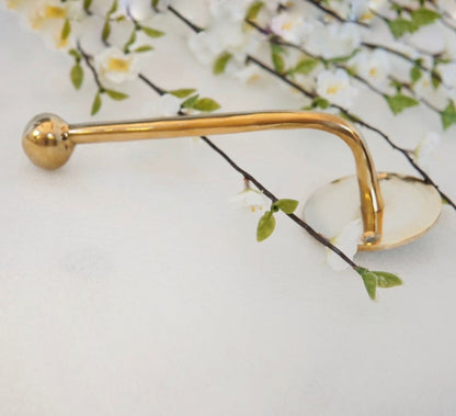 Solid Brass Toilet Paper Holder