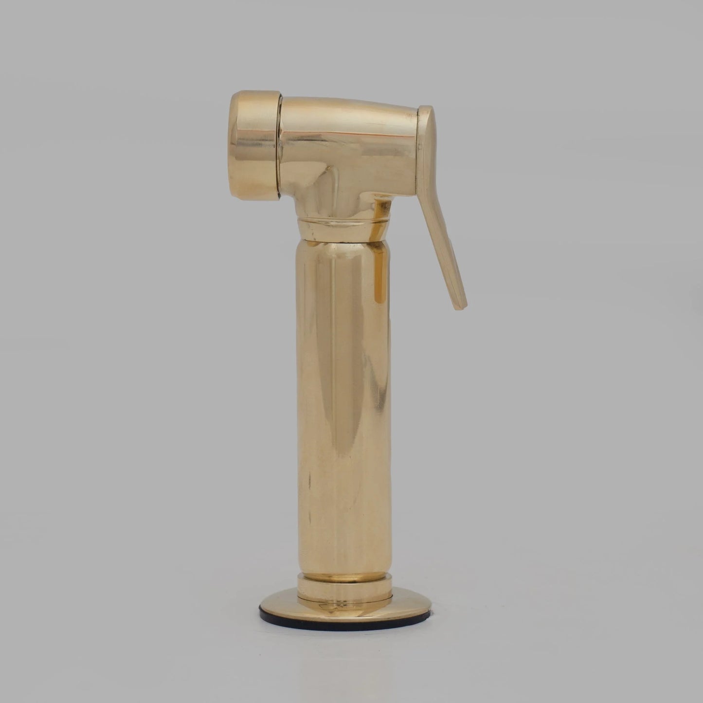 Solid Brass Kitchen Hand Sprayer. Unlacquered Brass Kitchen Sink Side Sprayer - NORD BRASS