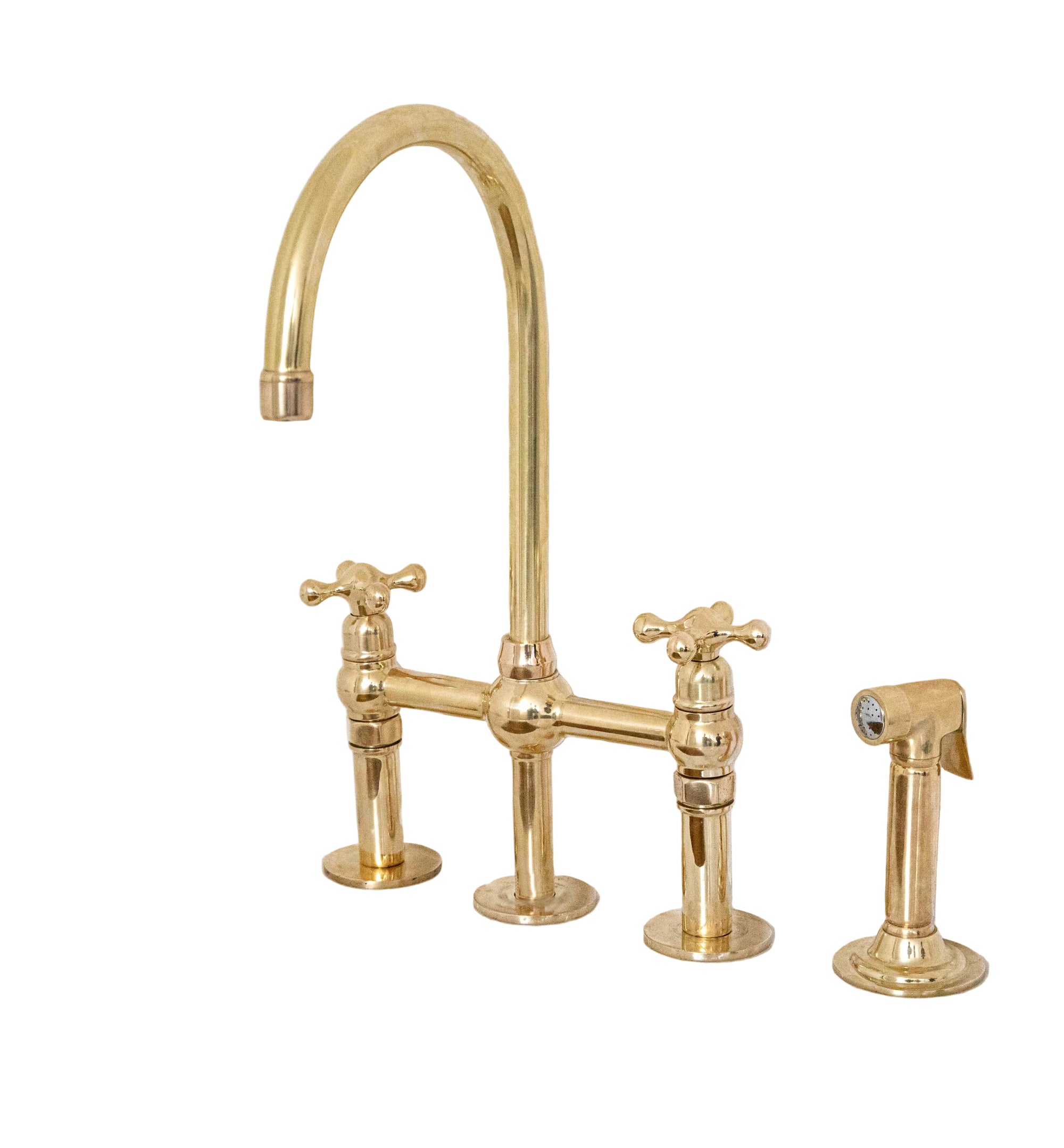 Solid Brass Kitchen Faucet